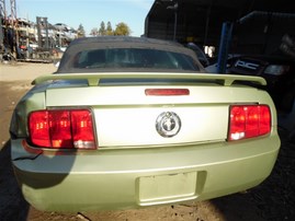 2005 Ford Mustang Green Convertible 4.0L MT #F23180